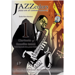 Jazz Colors Clarinete y Saxo Tenor + CD