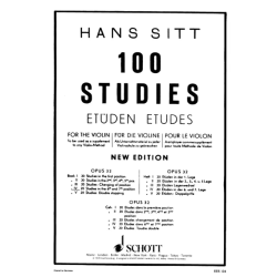100 Studies Op. 32 Vol. IV. 6ª y7ª position