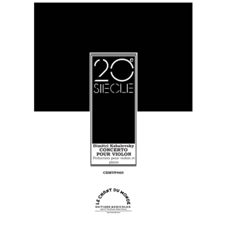 Concerto pour Violon/ Red. Pno. Op. 48