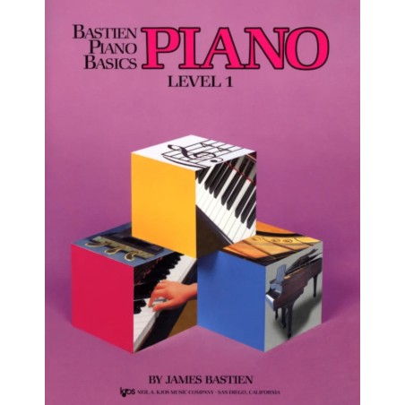 Piano Básico de Bastien - Nivel 1º