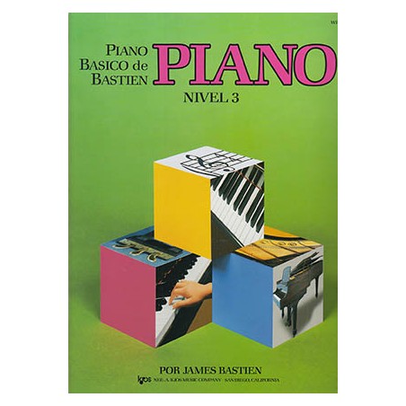 Piano Básico Bastien Nivel 3º