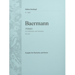Adagio de Baerman para clarinete y piano