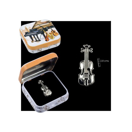 Pin violín con cajita