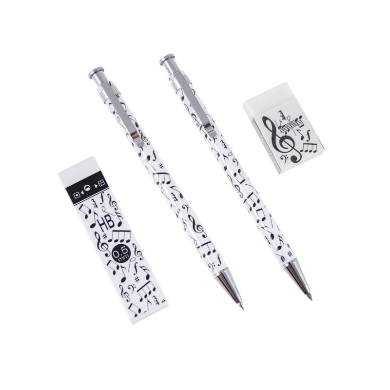 Set papelería bolígrafo y lápiz de minas