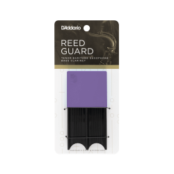 Portacañas D'addario Tenor/barítono & Clarinete Bajo Reed Guard - Morado