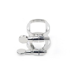 Abrazadera Rico D'addario Saxo Tenor Nickel - Hard Rubber