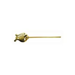 Atril super recto, universal (245 mm) dorado