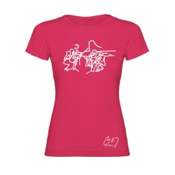 Camiseta Orquesta Chica Fucsia XL
