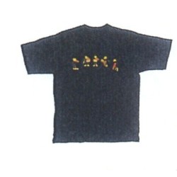 *Camiseta  Negra con Cuervos XL