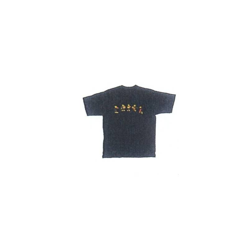 Camiseta Negra con Cuervos XL