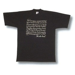 Camiseta Bach Negra XL