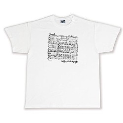 *Camiseta Mozart Blanca Niño/a Talla 140
