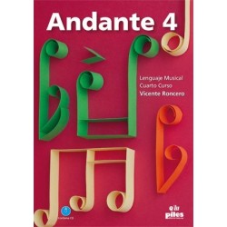 Andante curso 4º + CD Nueva Ed.