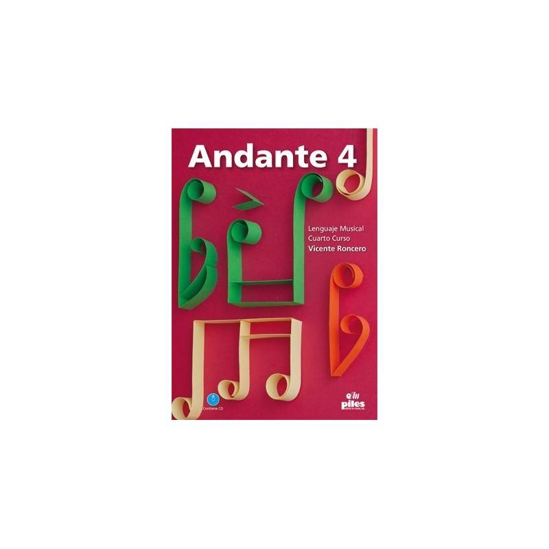 Andante. 4. Cuarto Curso + CD Nueva Edic