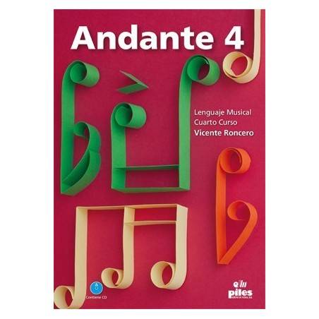 Andante. 4. Cuarto Curso + CD Nueva Edic