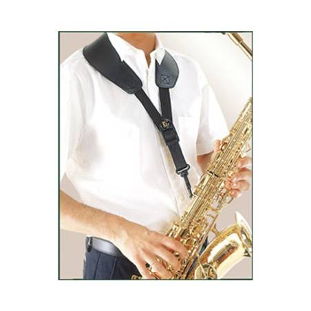 Correa piel saxo alto/tenor BG S-70M Yoke