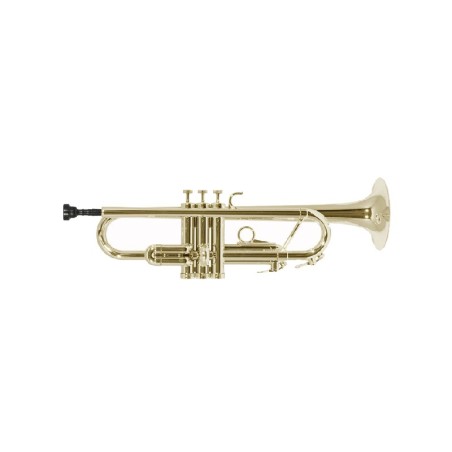 Trompeta plástico dorada tromba