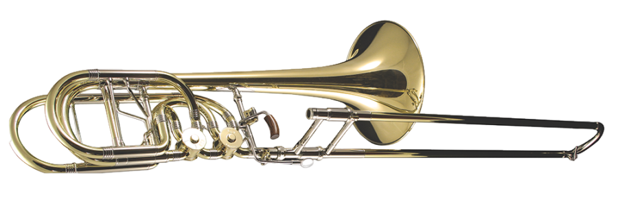 Trombón bajo Greenhoe GB5-3Y Yellow Brass Bell