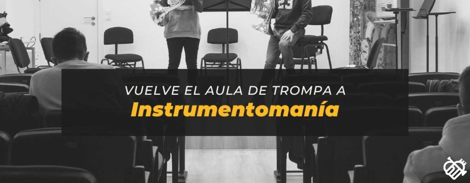 Vuelve el Aula de Trompa a Instrumentomania con Manolo Pérez