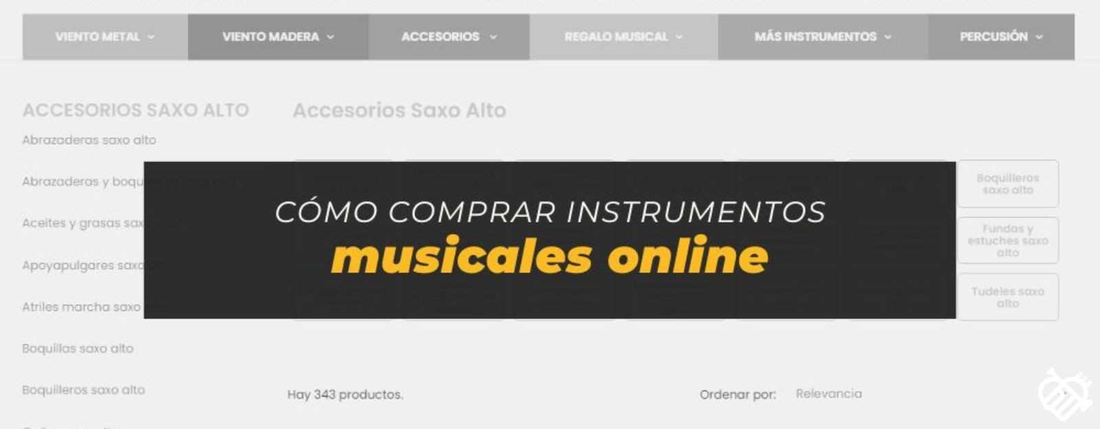 Cómo comprar instrumentos musicales online